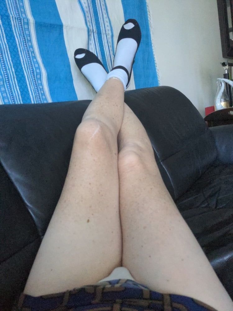 Me in high heels and ankle socks #9