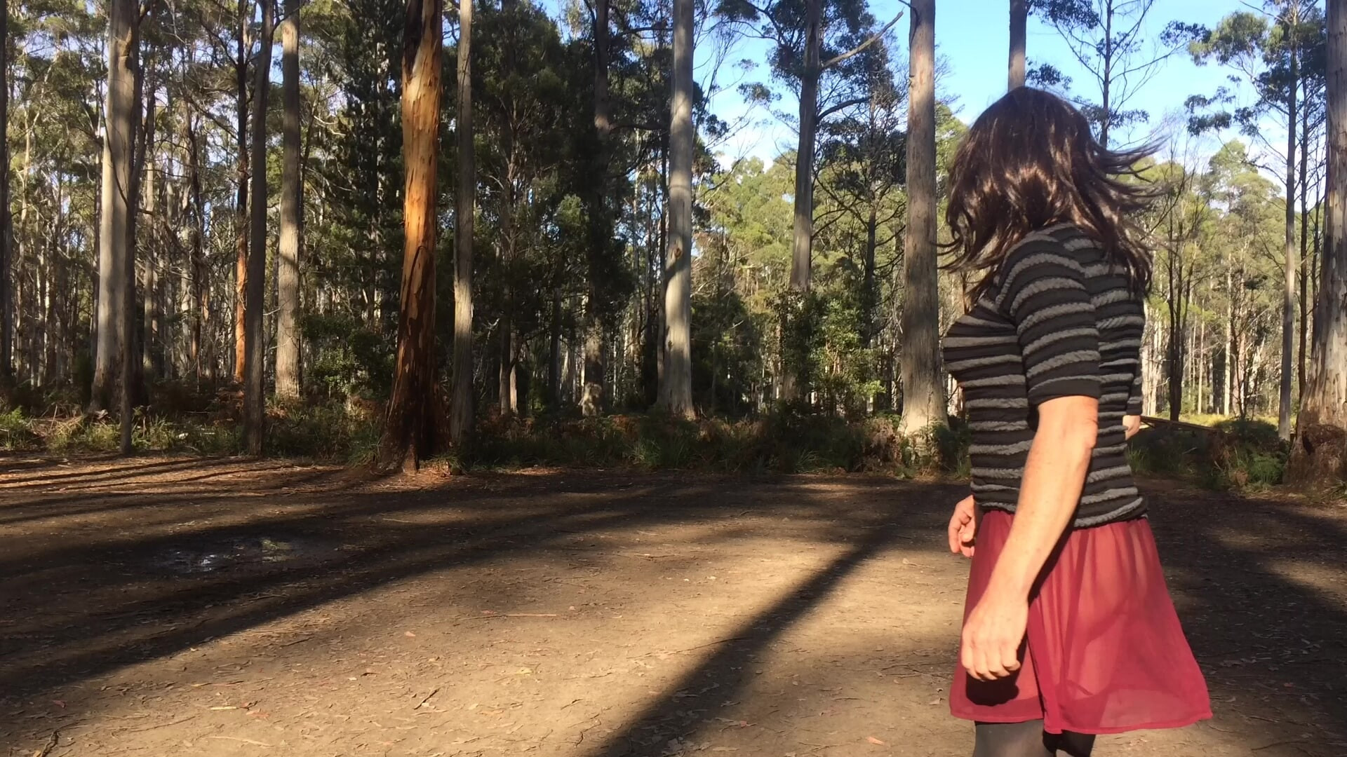 Crossdress Roadtrip - Semi Transparent Skirt 3 #2