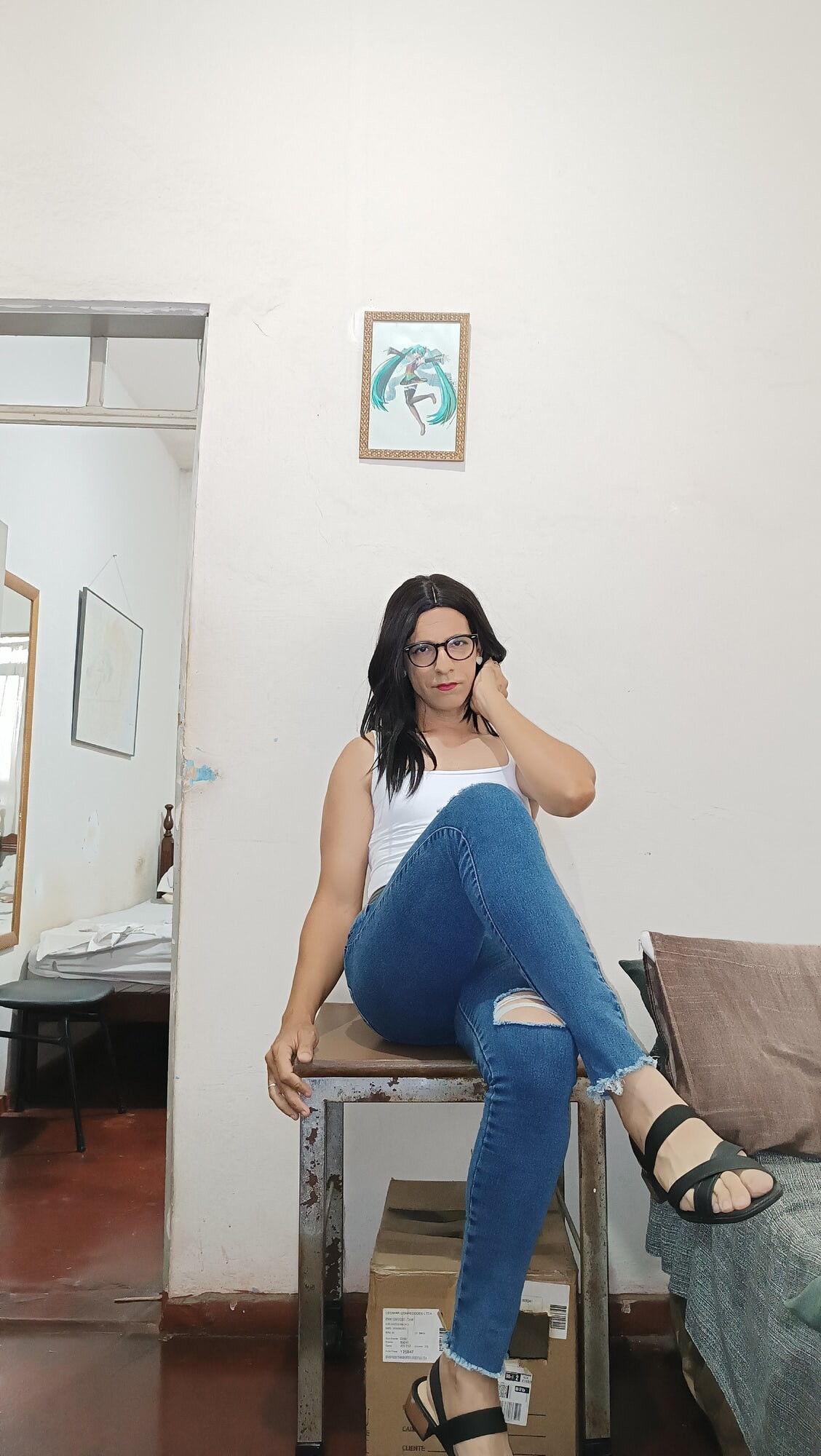 Cure Femboy Legging Jeans  #46
