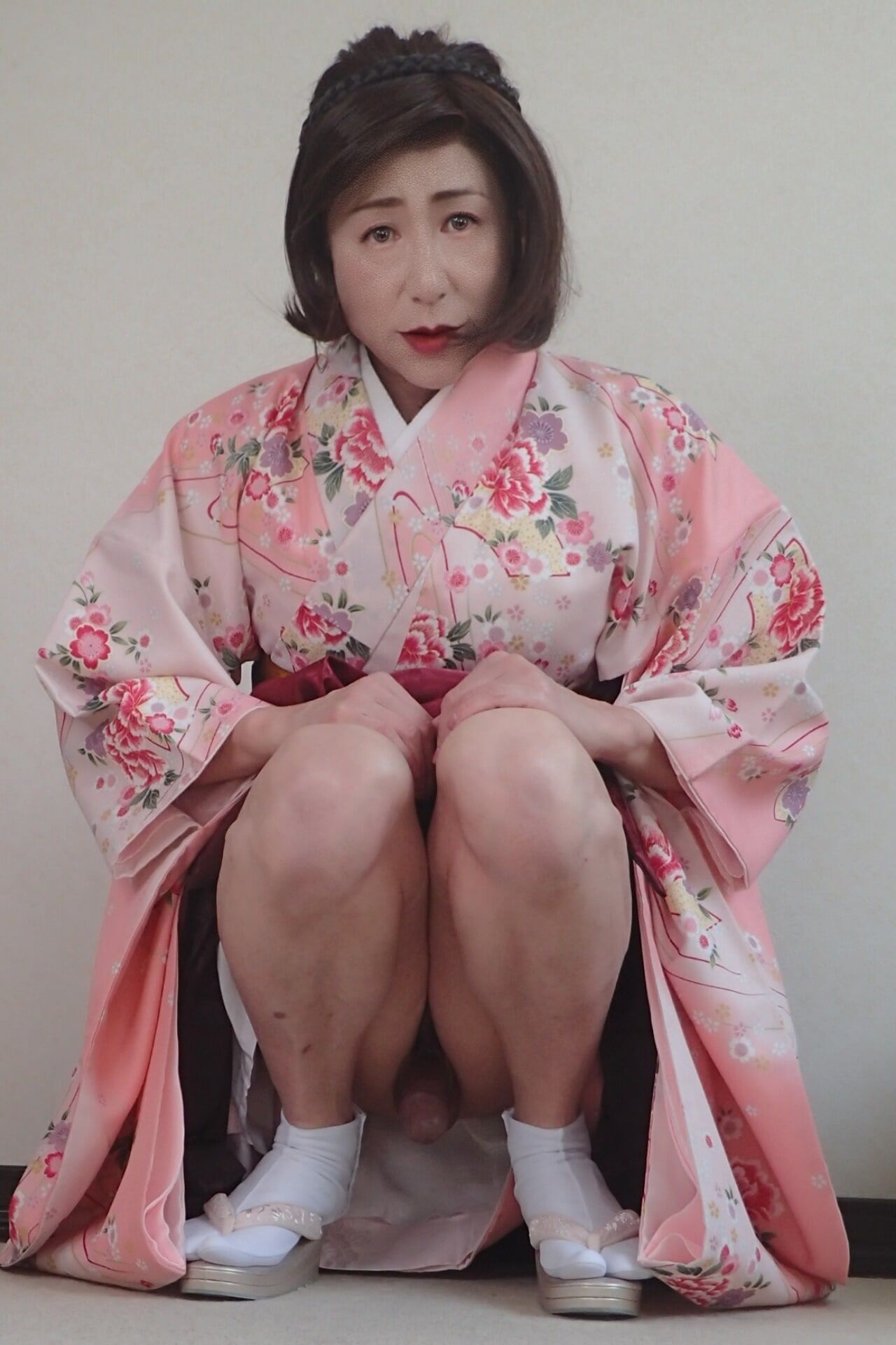 I never wear shorts under my kimono #2