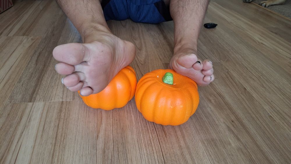 Pumpkin Foot Fetish #9