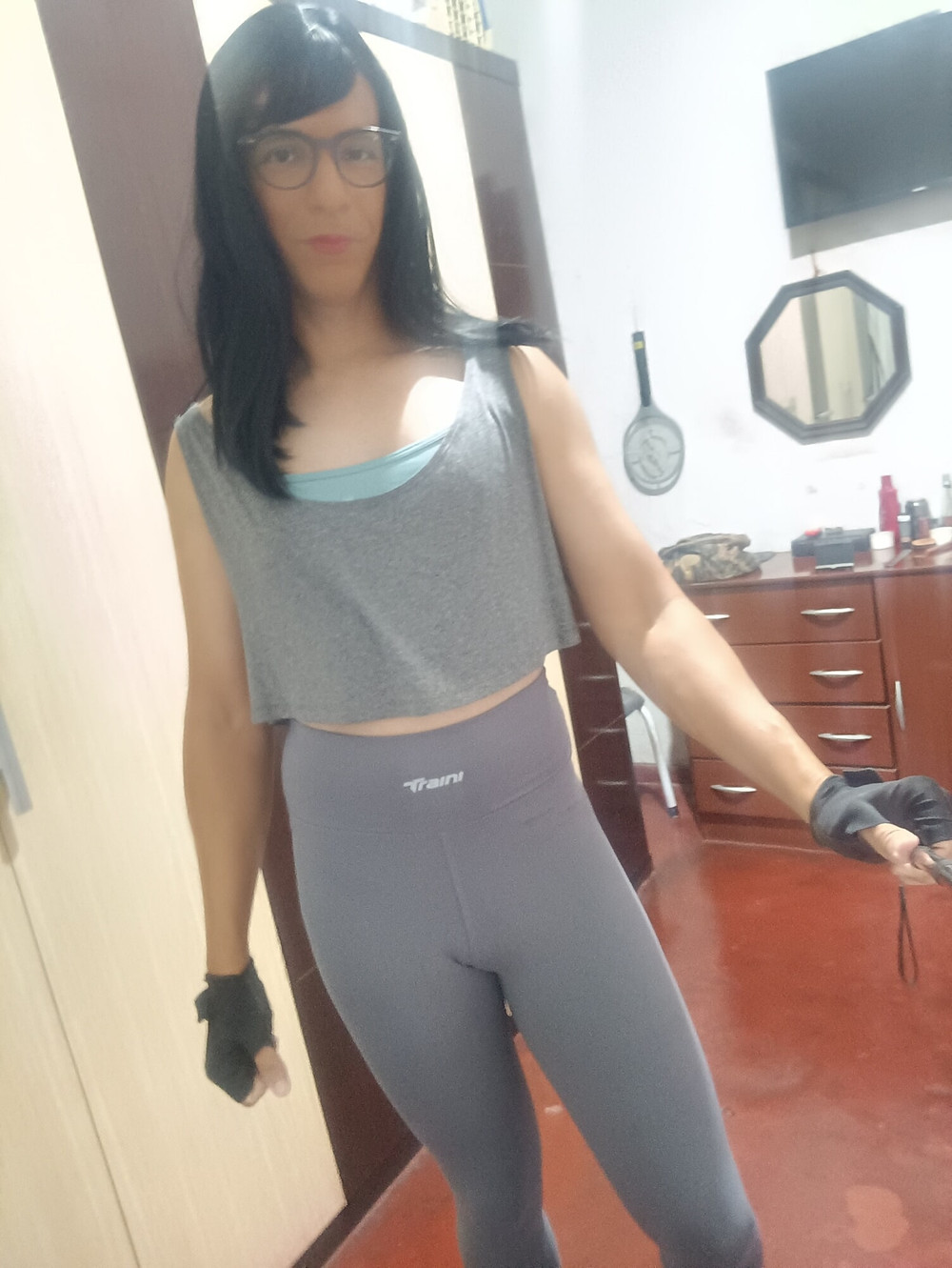 Sakura Nakamura Skinner legging Grey  #36