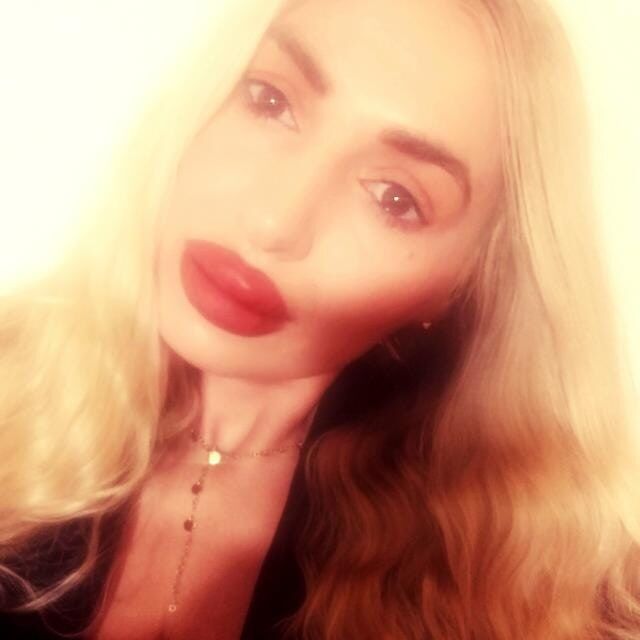 Sexy blonde with big sexy lips #4