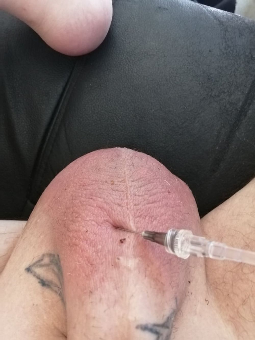  saline infusion scrotum and titti 3 l! #13