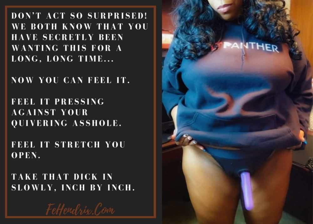 BBW Strap On Captions #2