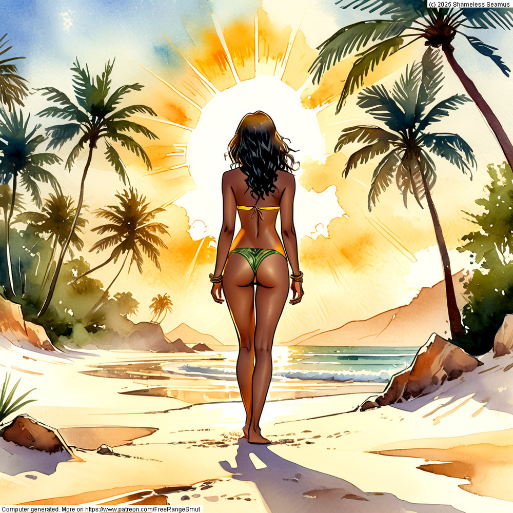 Beach Babe Barely Bewitching #27
