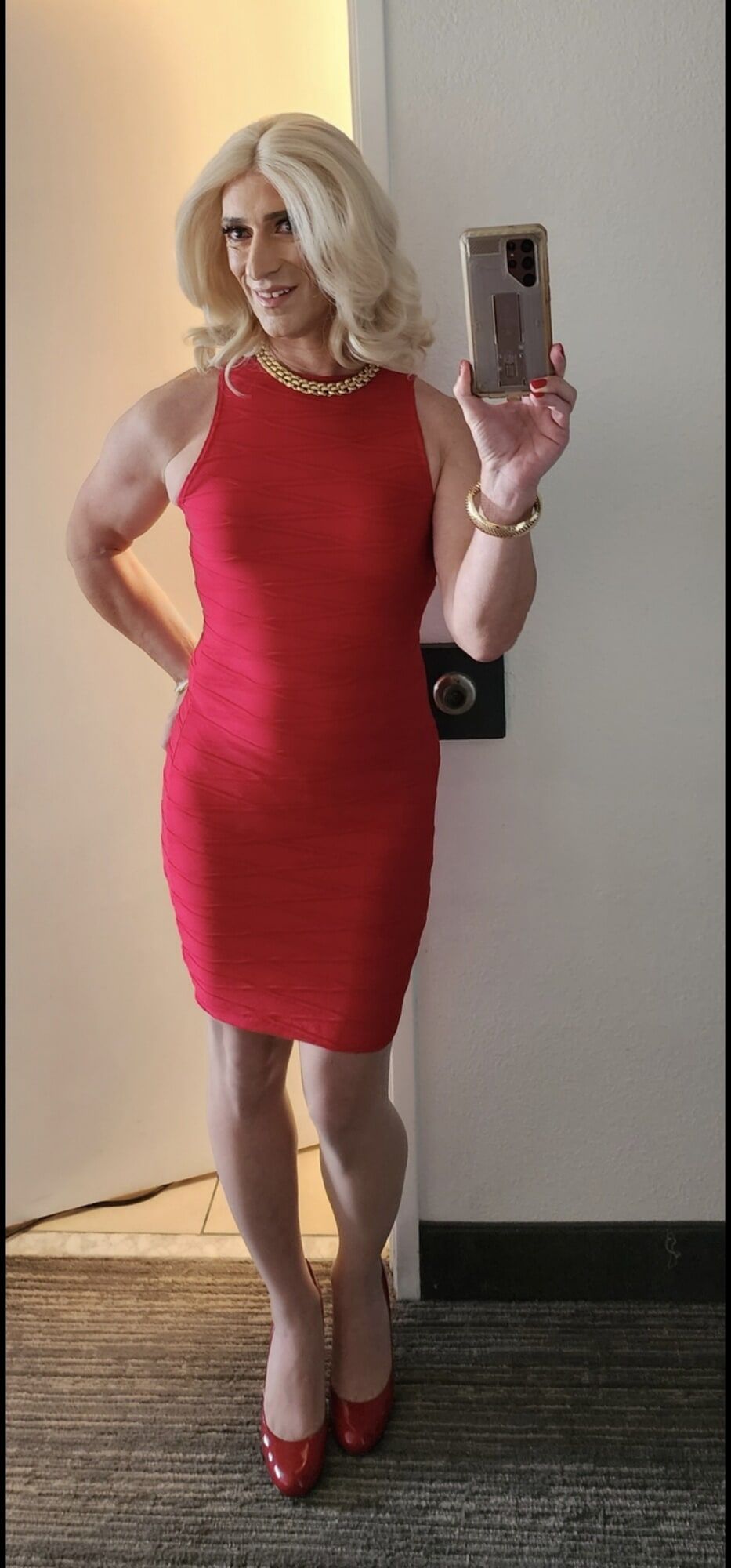 Red dress #5
