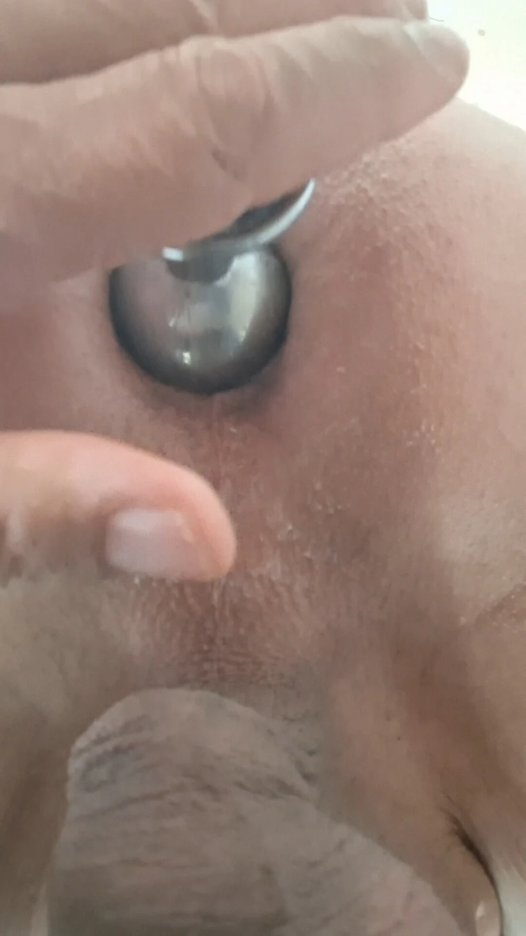 Being ass plugged...