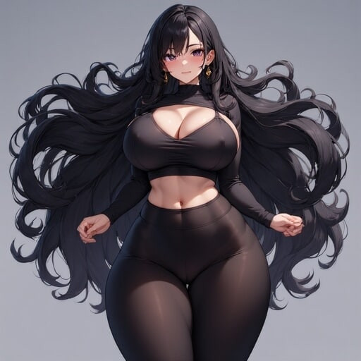 HENTAI HERMOSAS CHICAS ANIME CON ROPA  AJUSTADA #16