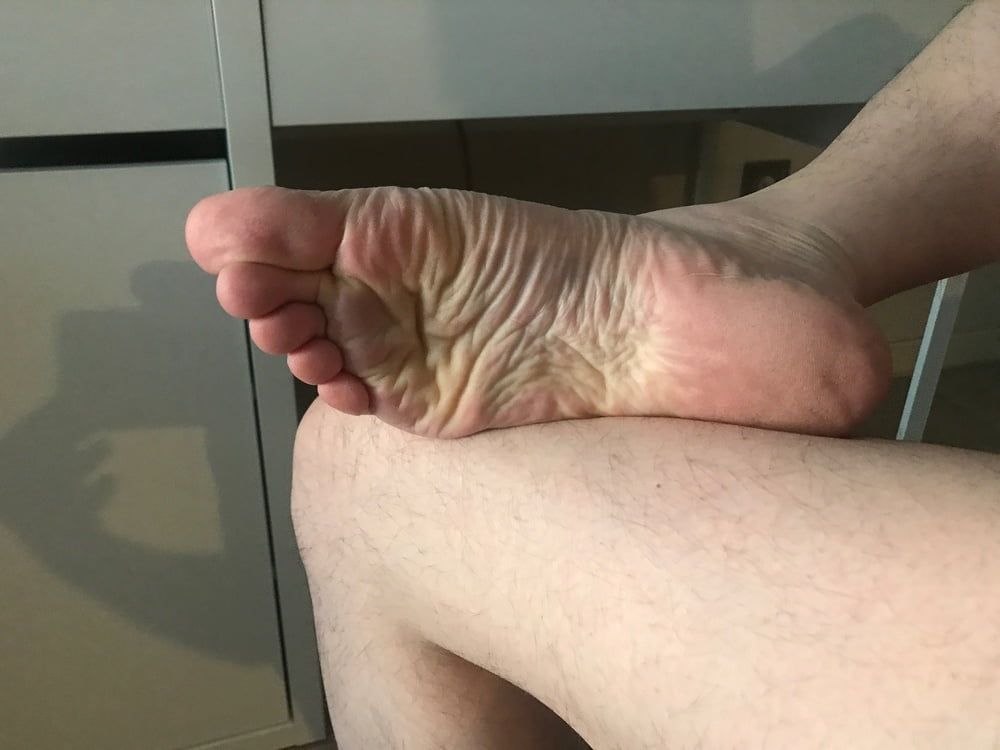 My cock and feet #11