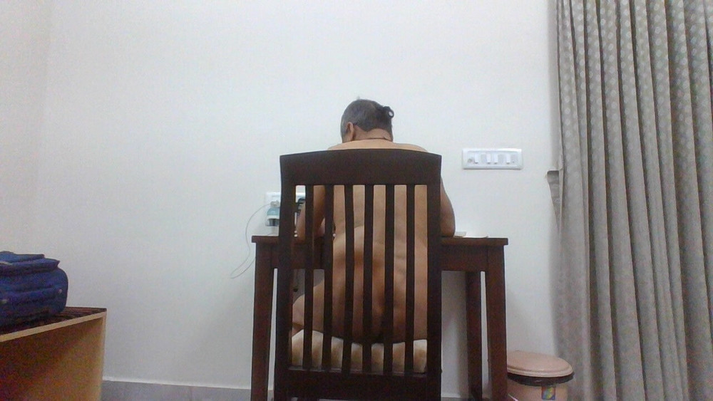 Practicing nudism in the guest house  #9