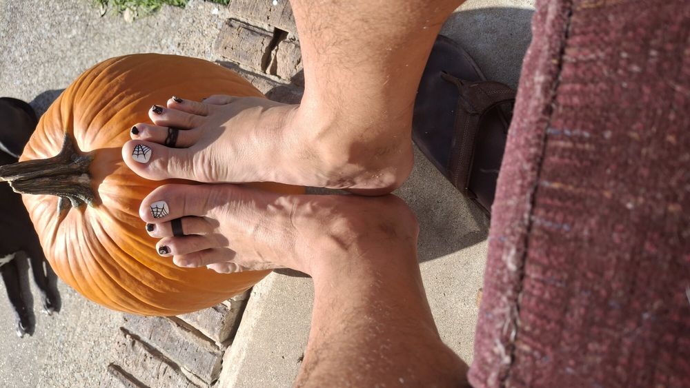 Pumpkins Feet and Cock #6