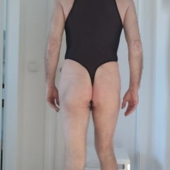 The hooker offers himself