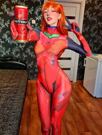 asuka langley hime lune cosplay         