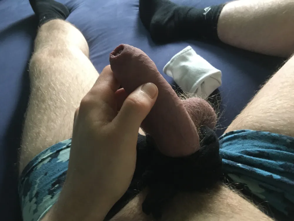 Cock And Ball Bondage With Socks #52