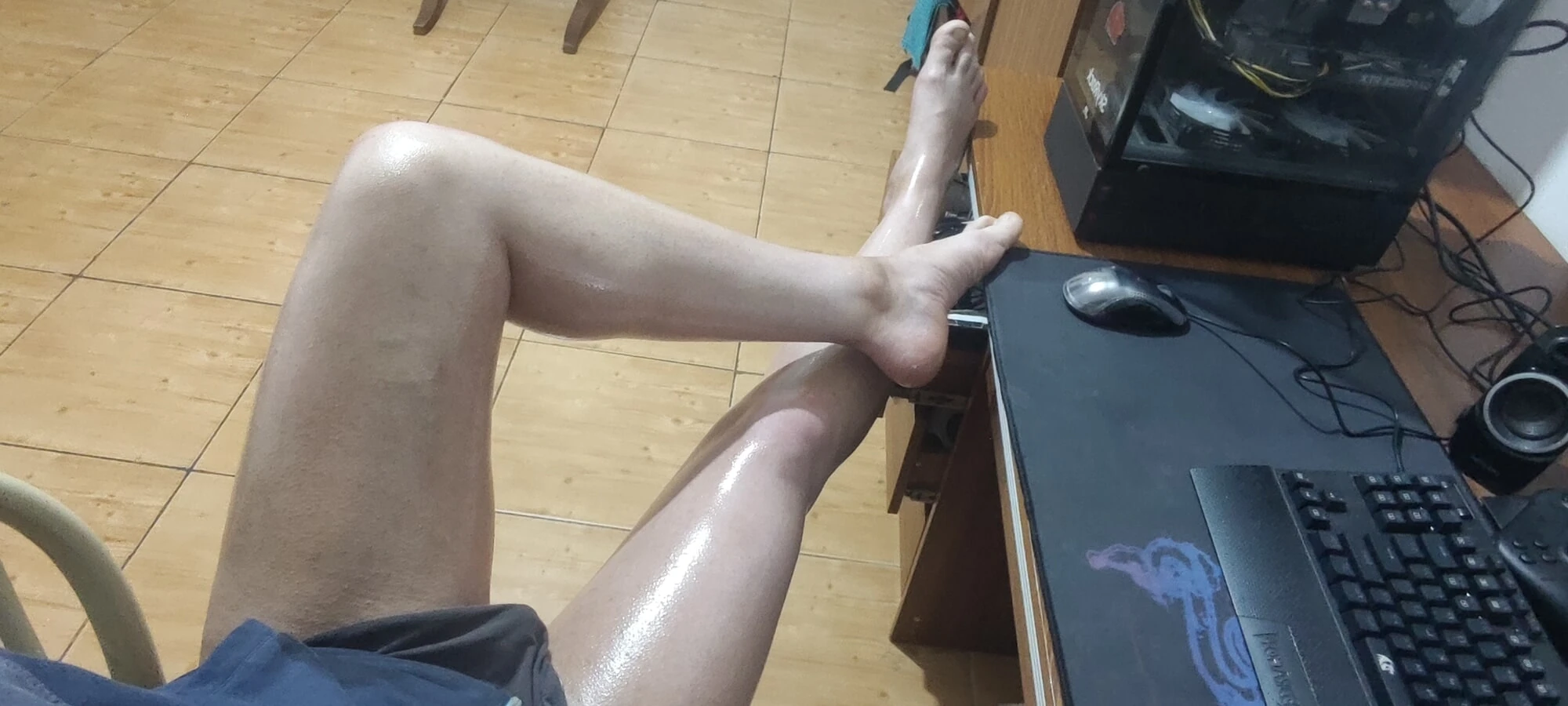 Legs of a girl 