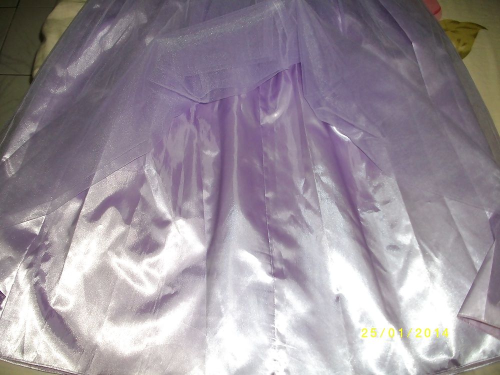 Satin Dress #11