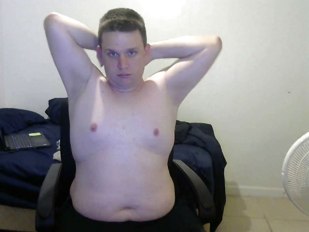 fat boy Jacob masturbating on cam #19