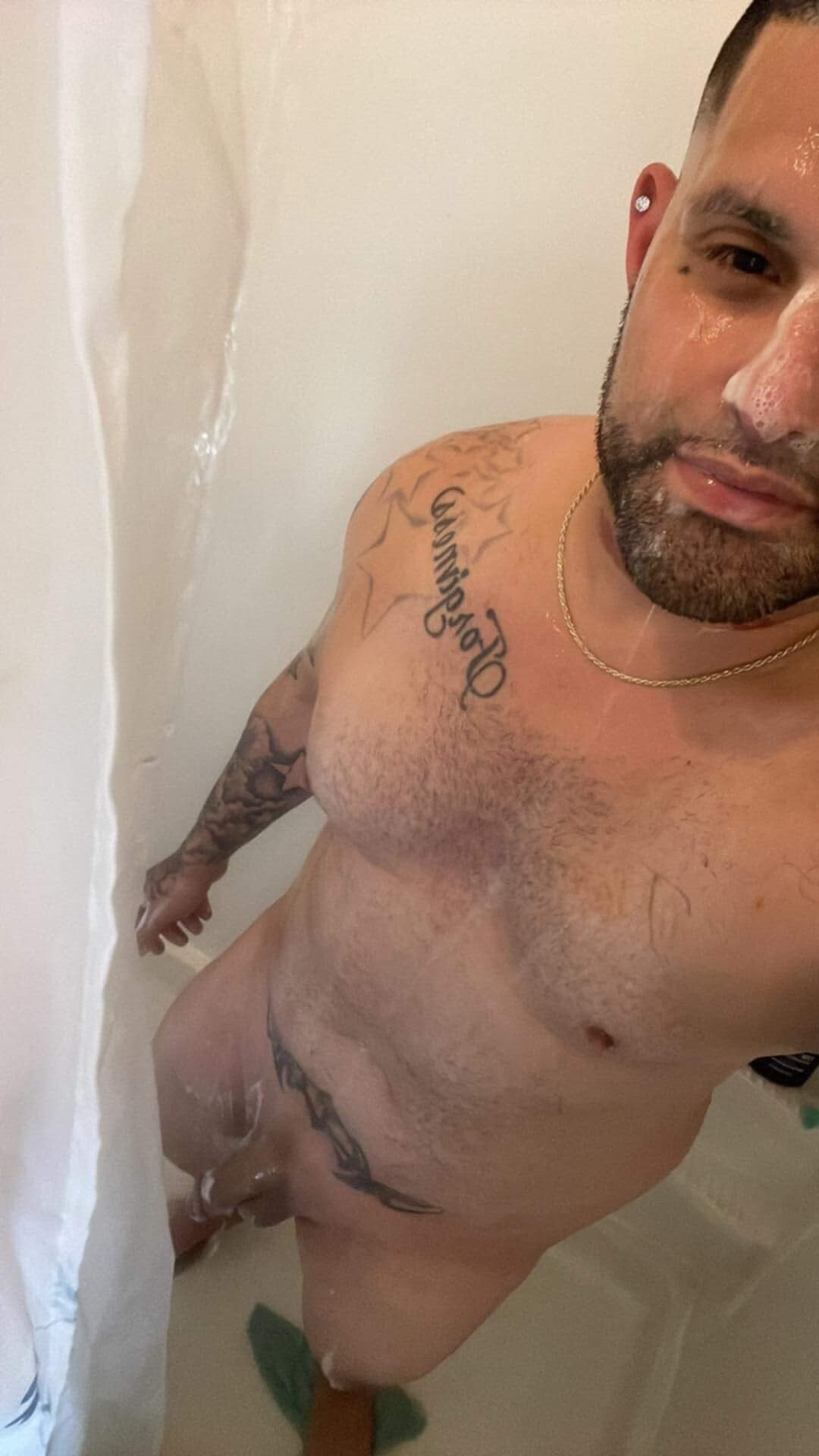 Ich unter der dusche