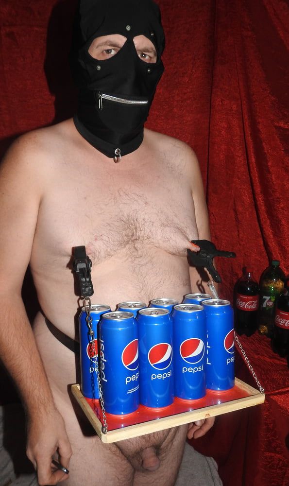 Slave serve Pepsi at Party #14