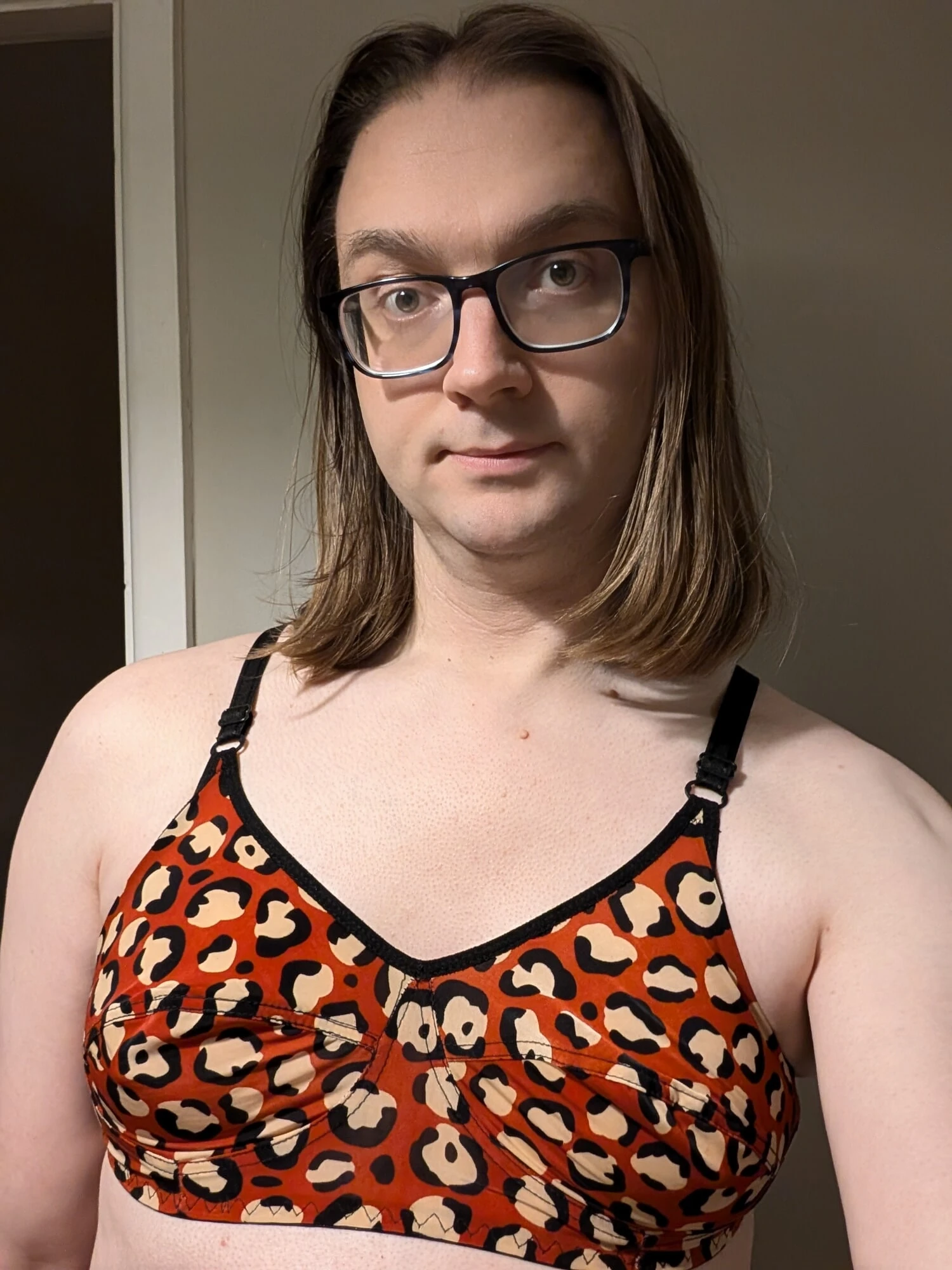 Red Spotted Bra