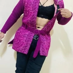 In black jeans 
