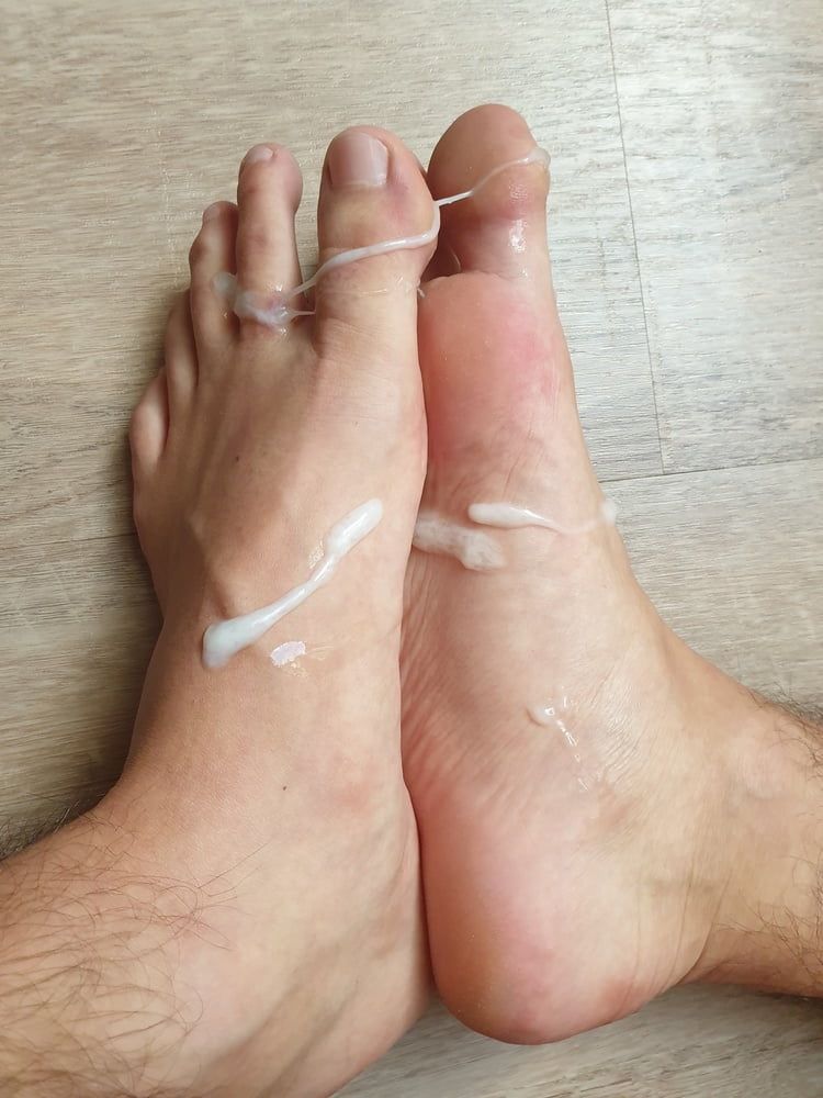 Cum on Feet #4