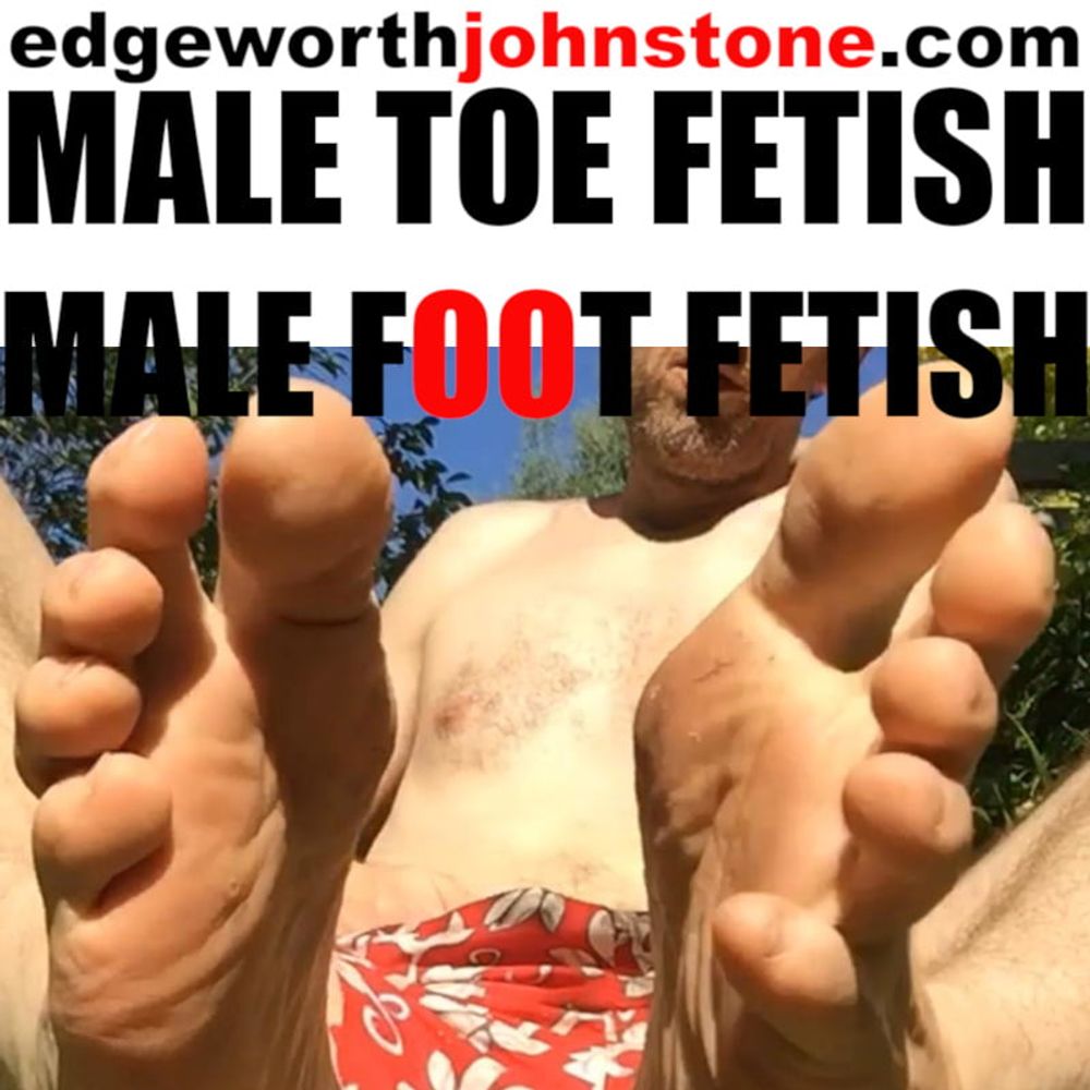 Toe &amp; Toenail Fetish - Gay Male Toes Closeup &amp; Toenails