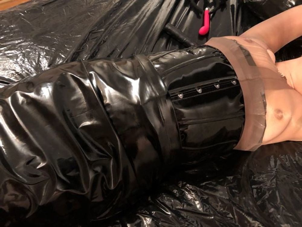 Latex, Heels and Dildo Blowjob #33