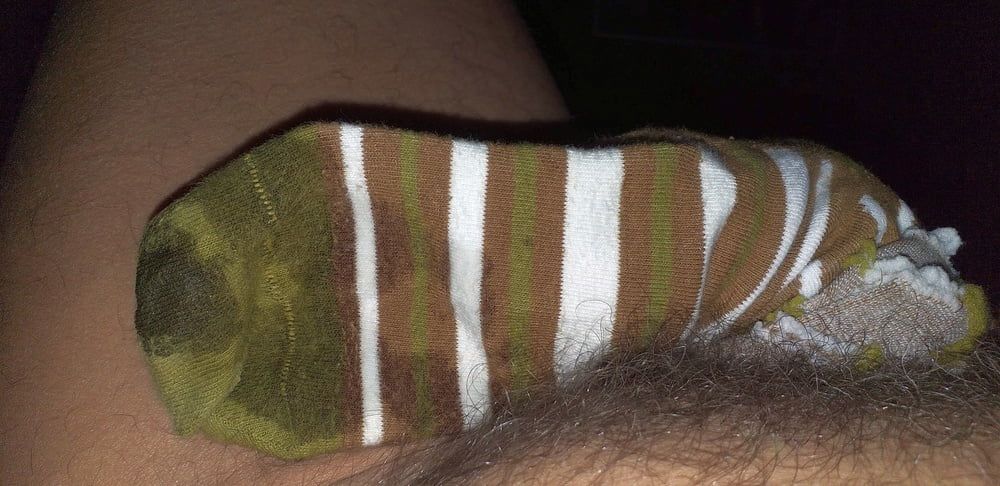 Dick, Socks and my Cum #15