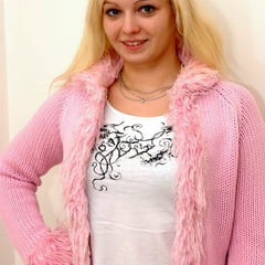 Photo shoot with blonde cum slut Viktoria - part 2