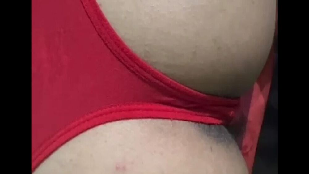 Red panty in ass #2