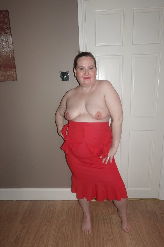 Haley Date night red dress #13