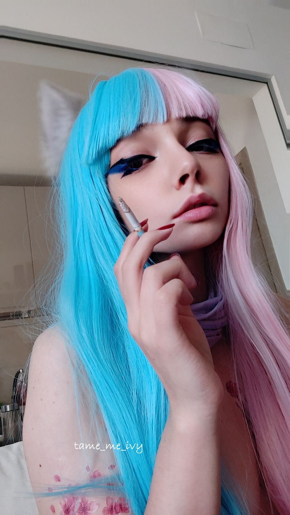 Egirl Smoking UwU #3