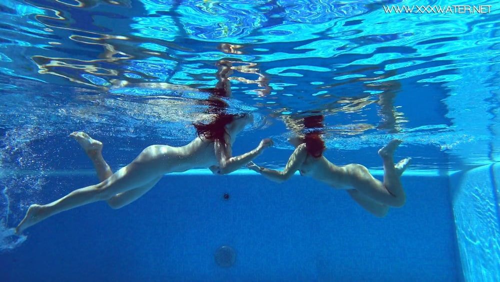  Sheril and Diana Rius Underwater Swimming Pool Erotics #6