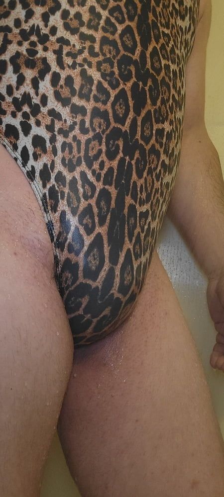 Wet leopard 