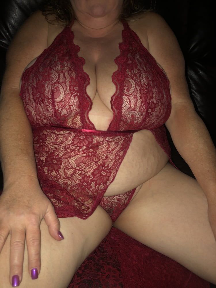BBW wife in red #45