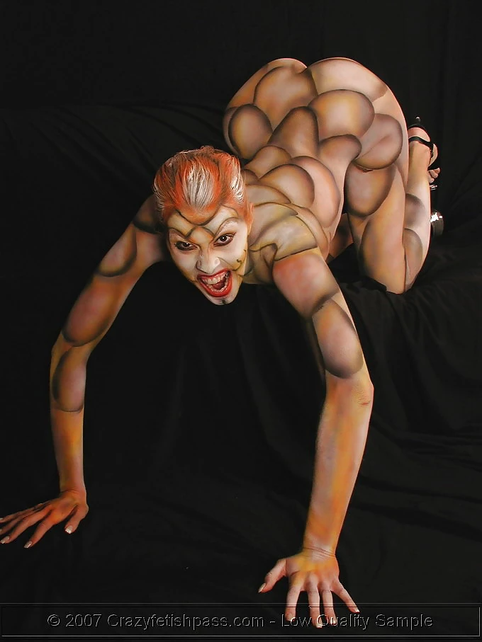 Jody transformed into reptile #3