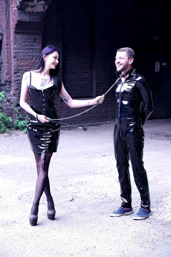 Gentle female domination. Rope bondage. #6