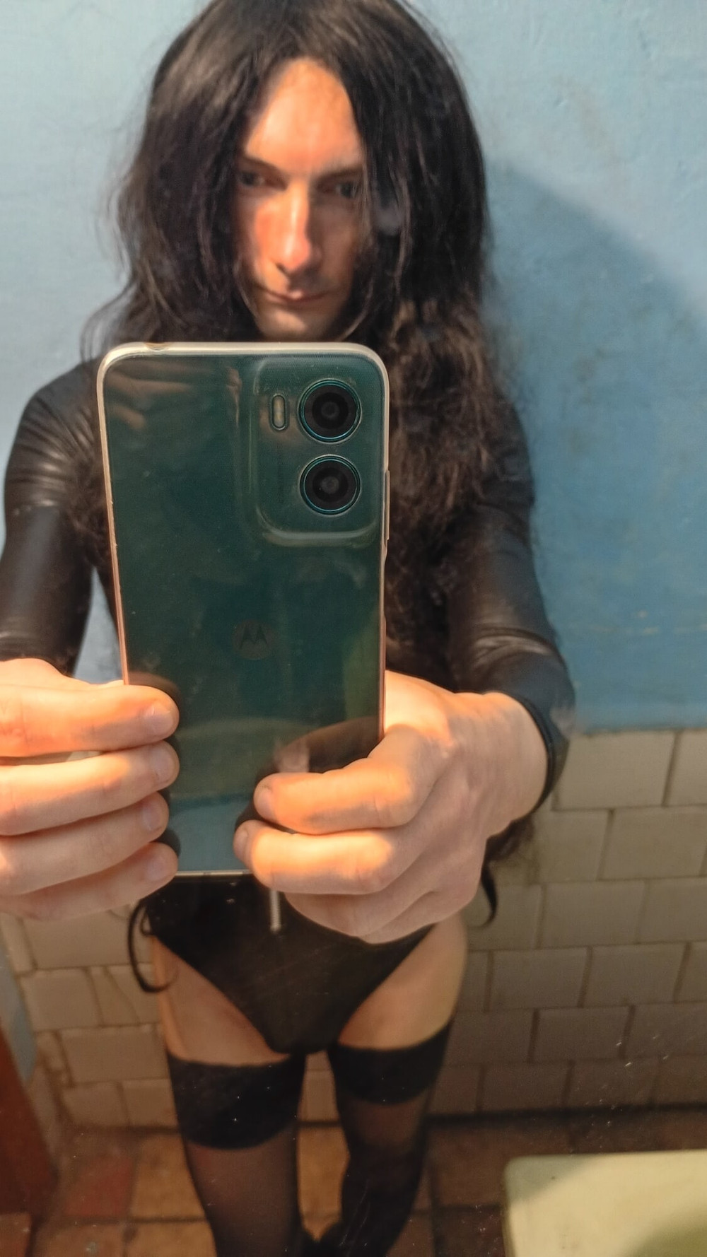 In black #5
