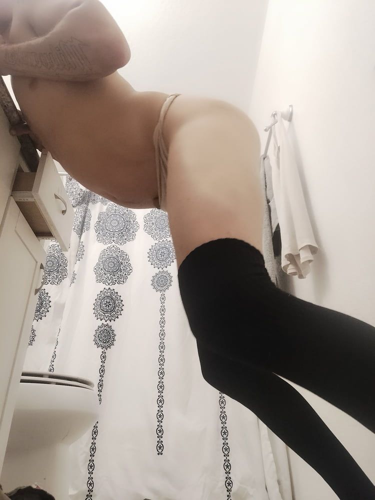 Twink in stockings  #2