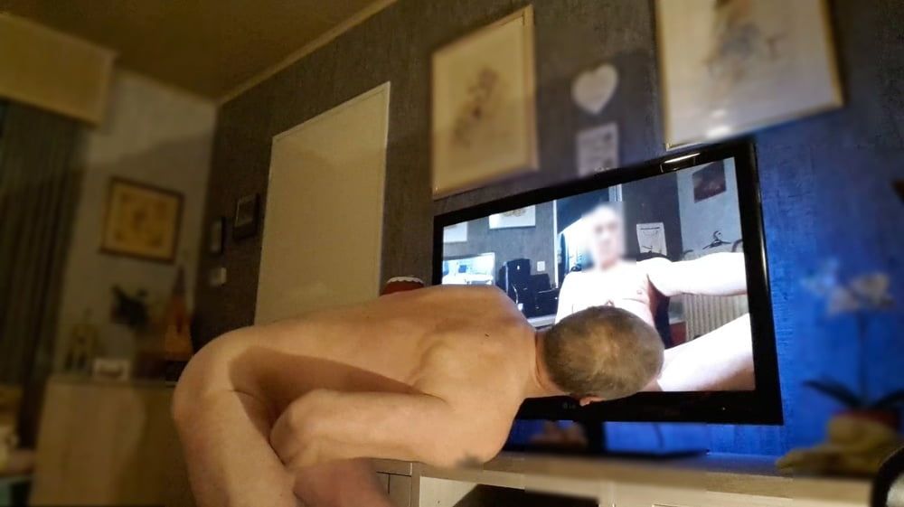 jerking together on webcam #36