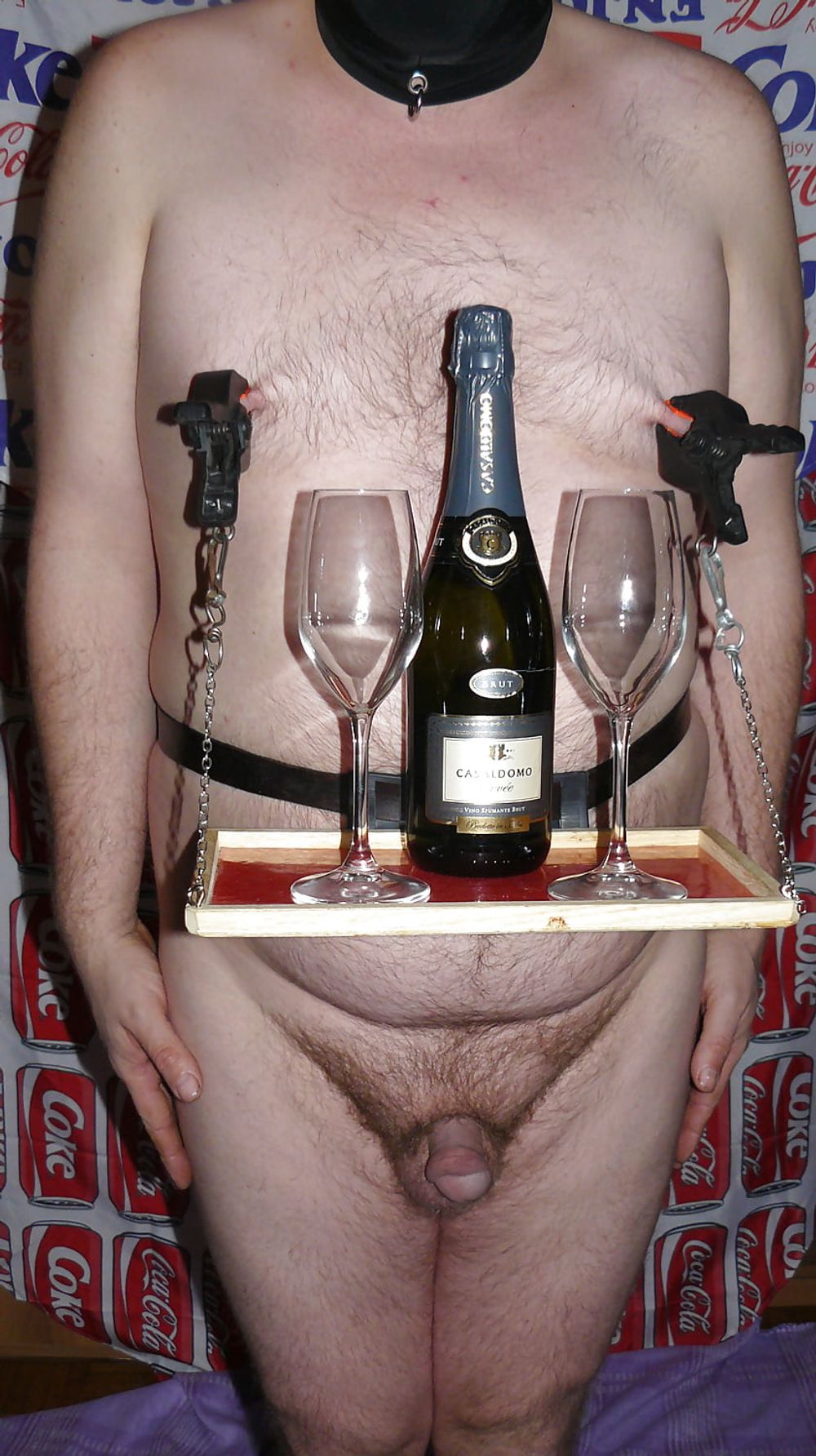 serve wine for Mistress #4