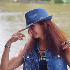 Blue Hat