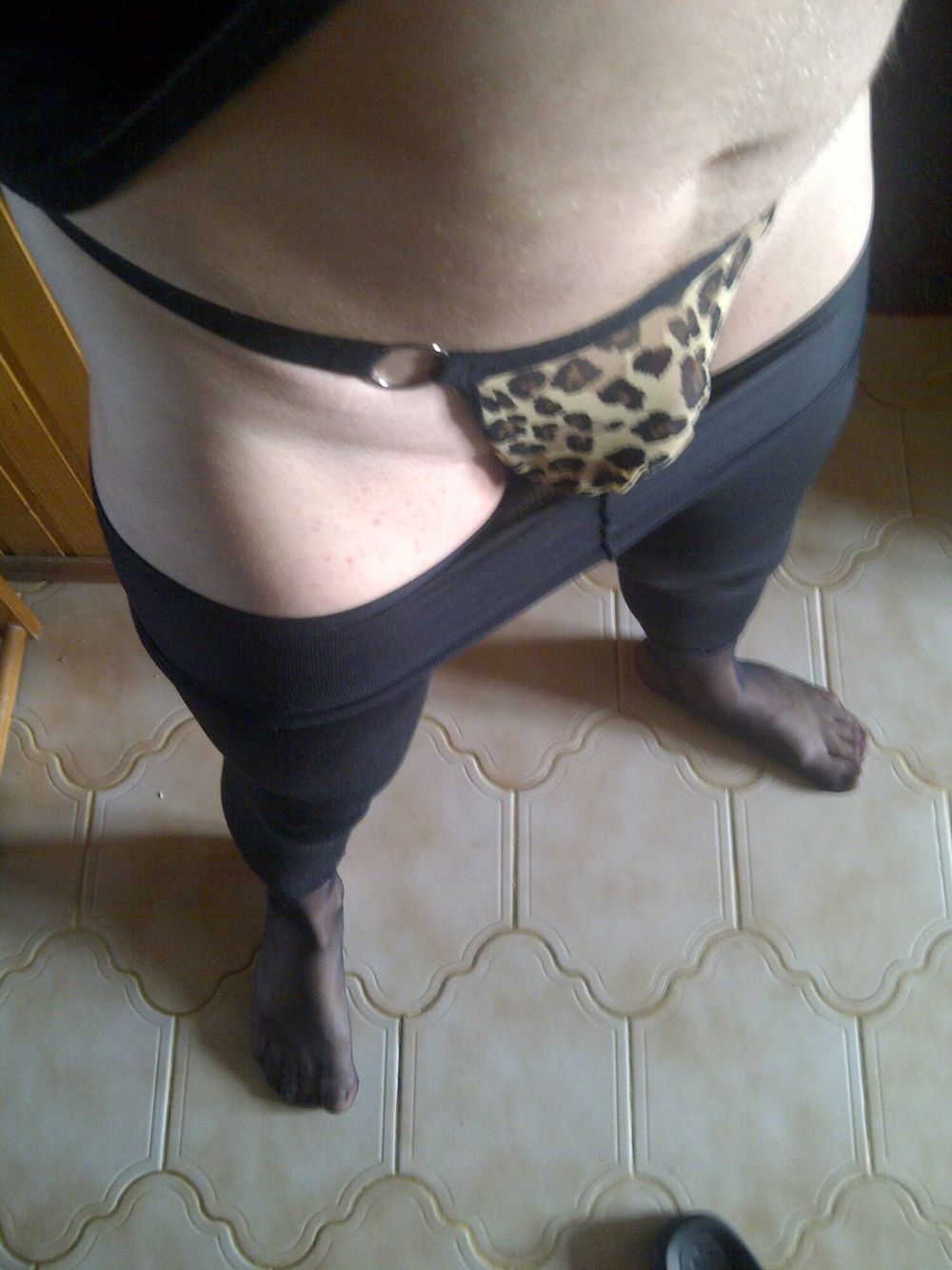 Crossdresser stockings  #9