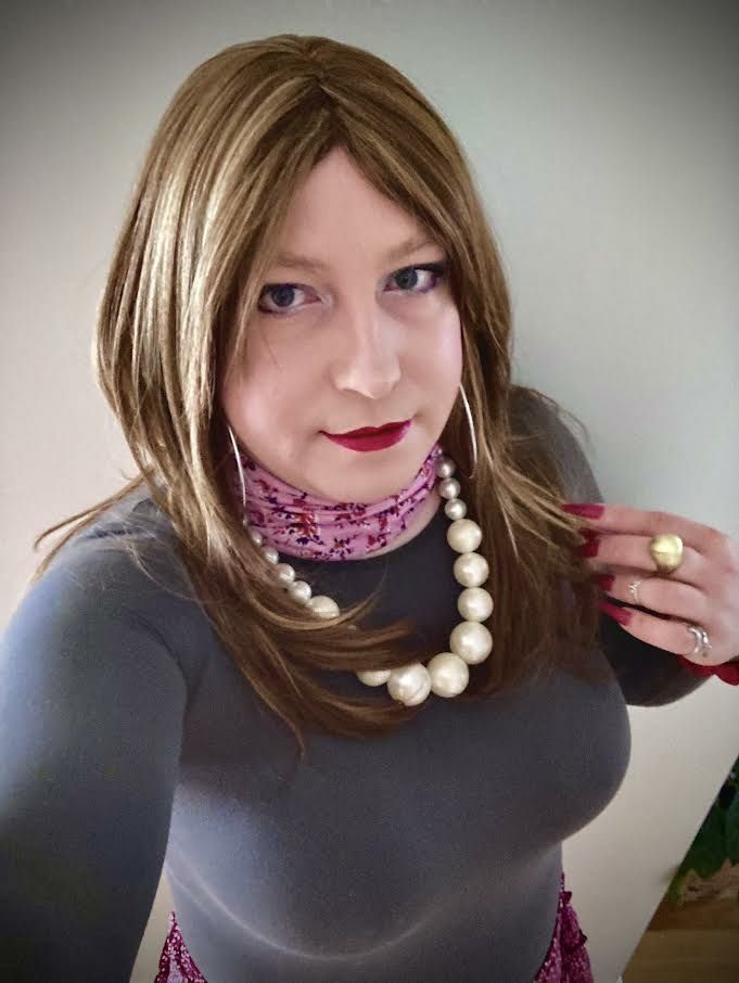 transgender Sabrina with elegance and femininity #55