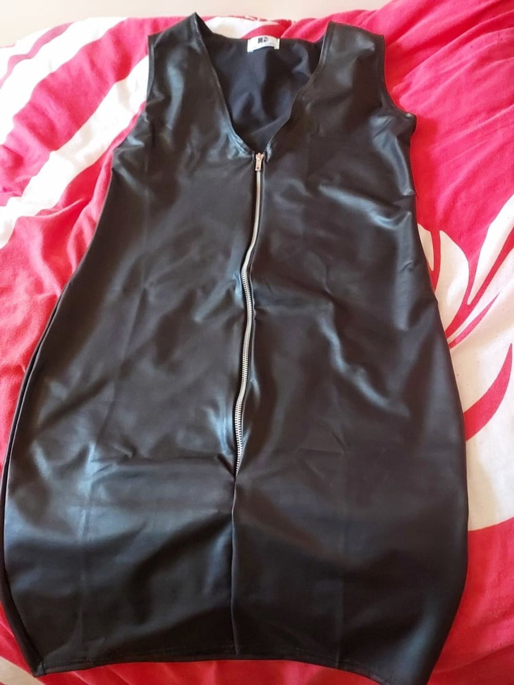 My new   leather dress 9