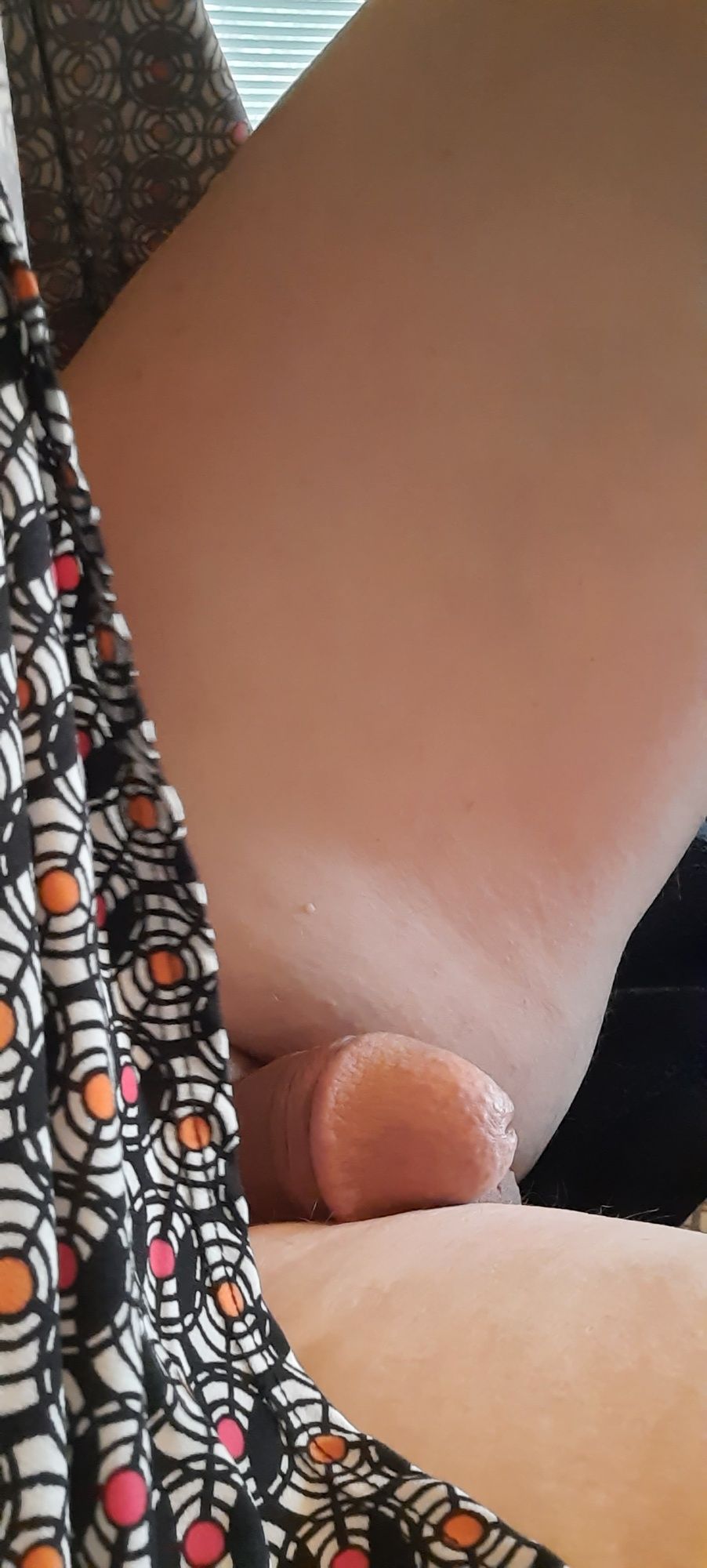 My small cock in panties 