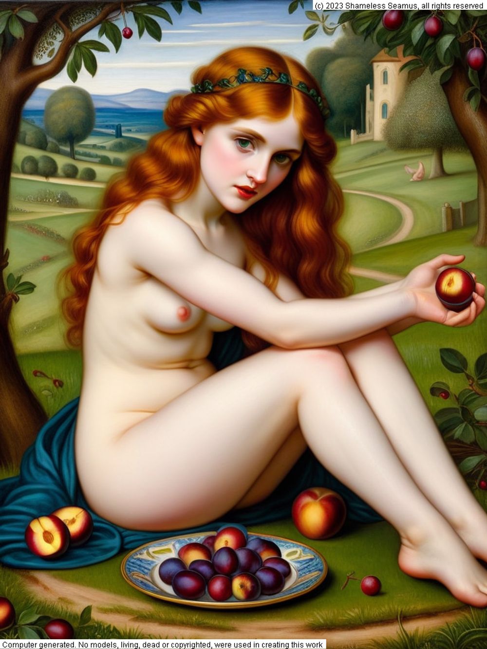 Pre-Raphaelite Goddess #13