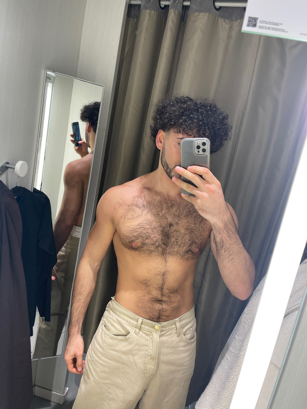 Hot curly muscular boy #4